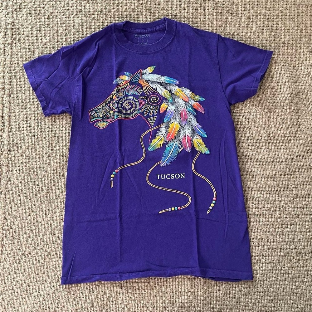 Purple Tucson Horse TShirt